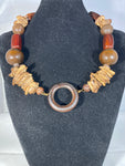 Natural Wood Necklace