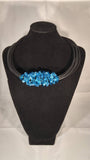 Crystal Beehive Pendant with Leather Necklace - item  #276